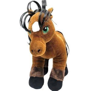 2/$15 Build a Bear Horses & Hearts Riding Club Plush 16" Arabian Thoroughbred